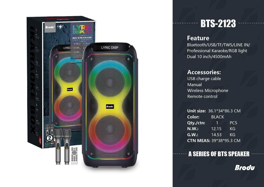 اسپیکر بلوتوثی BTS 2123