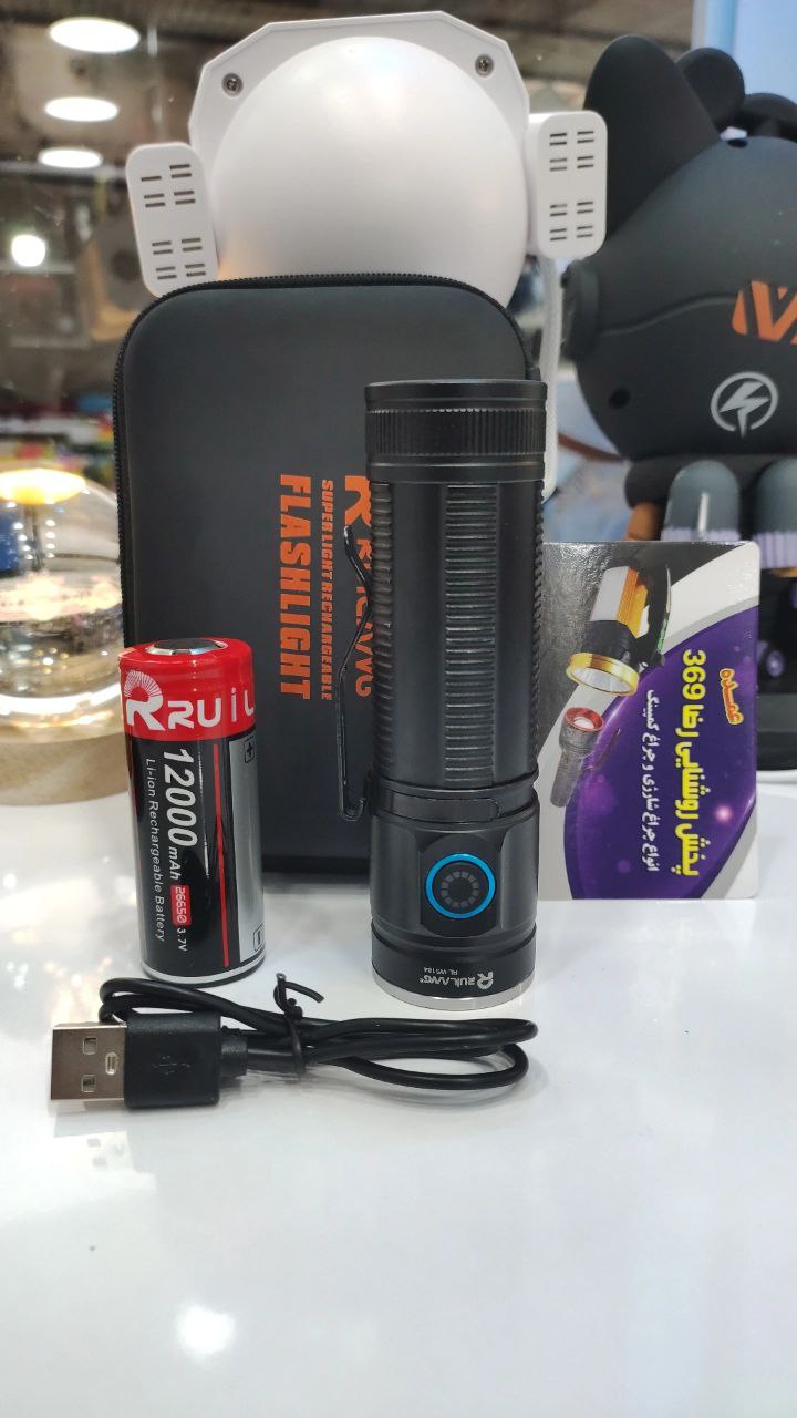 چراغ قوه دستی  6 لامپ اسمال سان مدل ZY-W5184