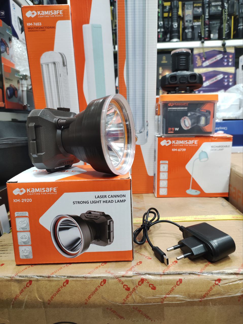 هدلایت کامیسف km-2920
