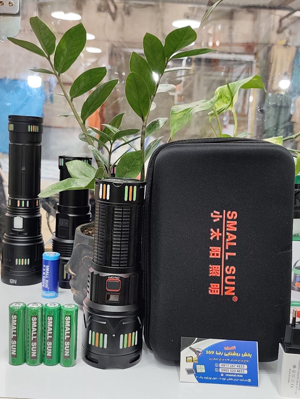 چراغ قوه پلیسی زوم دار اسمال سان ZY-T273