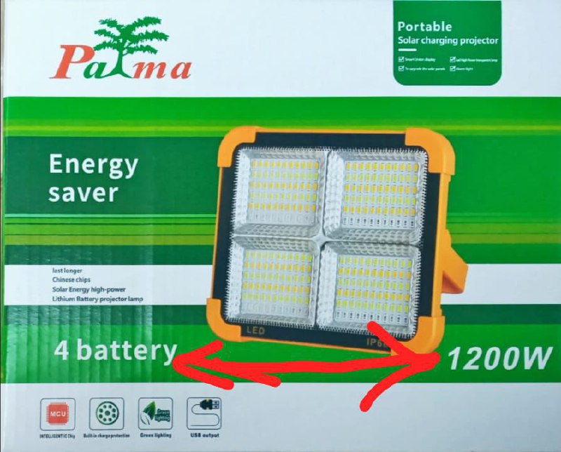 پروژکتور  LED 12000 مدل66 PALMA