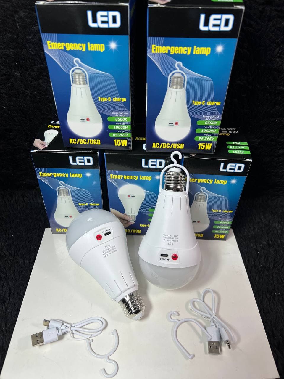 لامپ ال ای دی 15 وات مدل Emergency lamp پایه E27