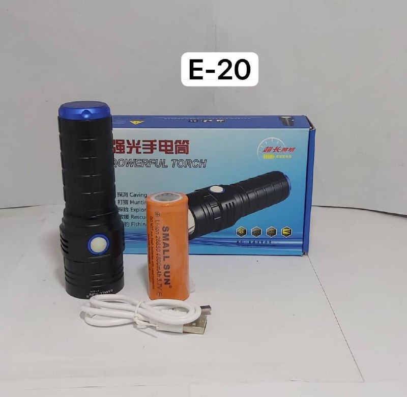 چراغ قوه پلیسی اسمال سان SMALL SUN E20