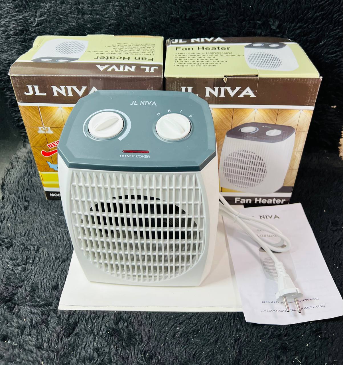 بخاری برقی فن دار JL NIVA مدل FH-26T