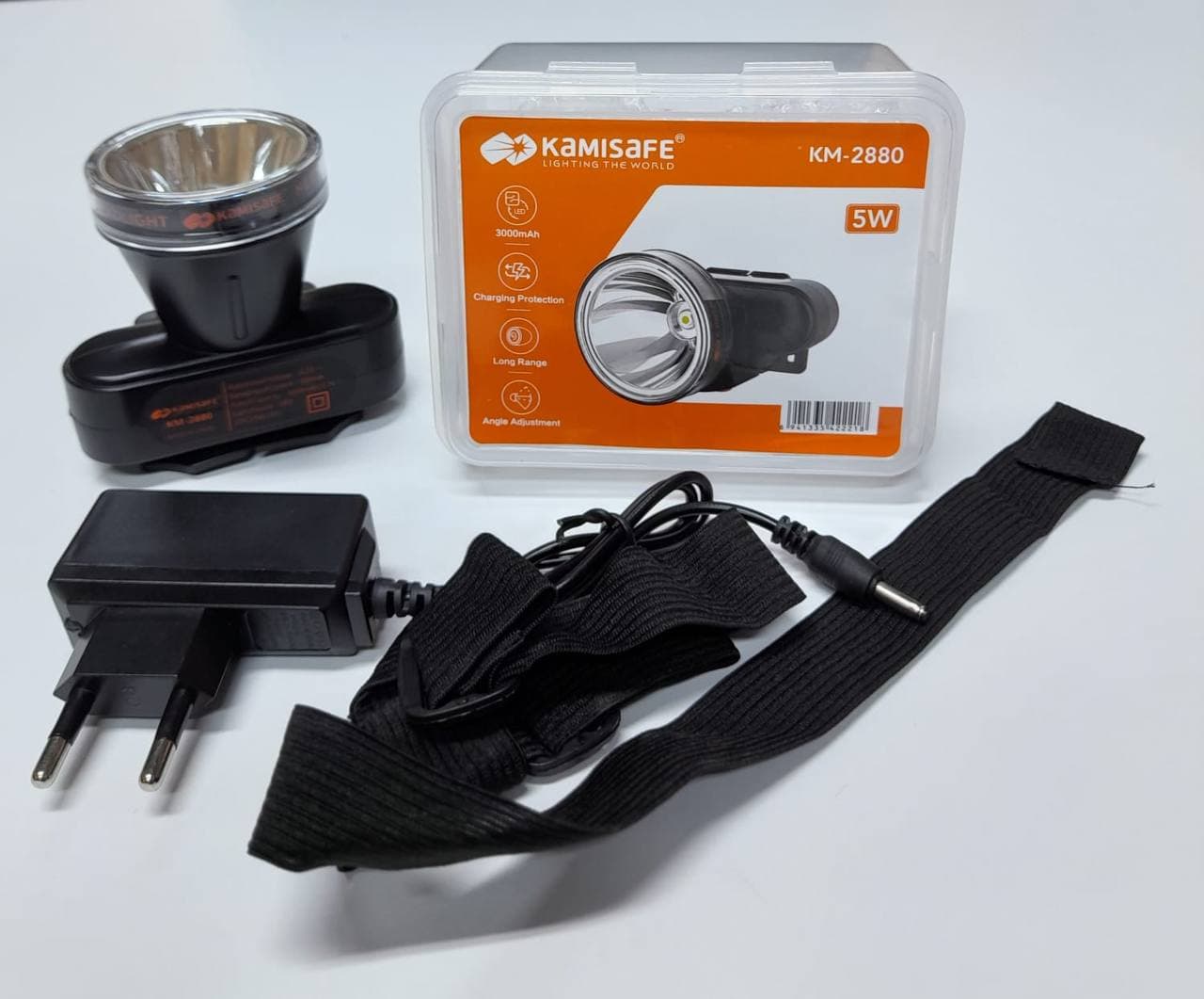 هد لایت ضد آب 5 وات KM-2880