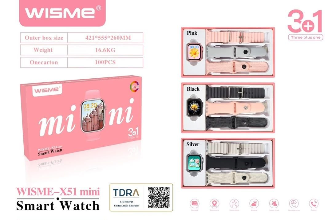 ساعت هوشمند WISME-X51 MINI	