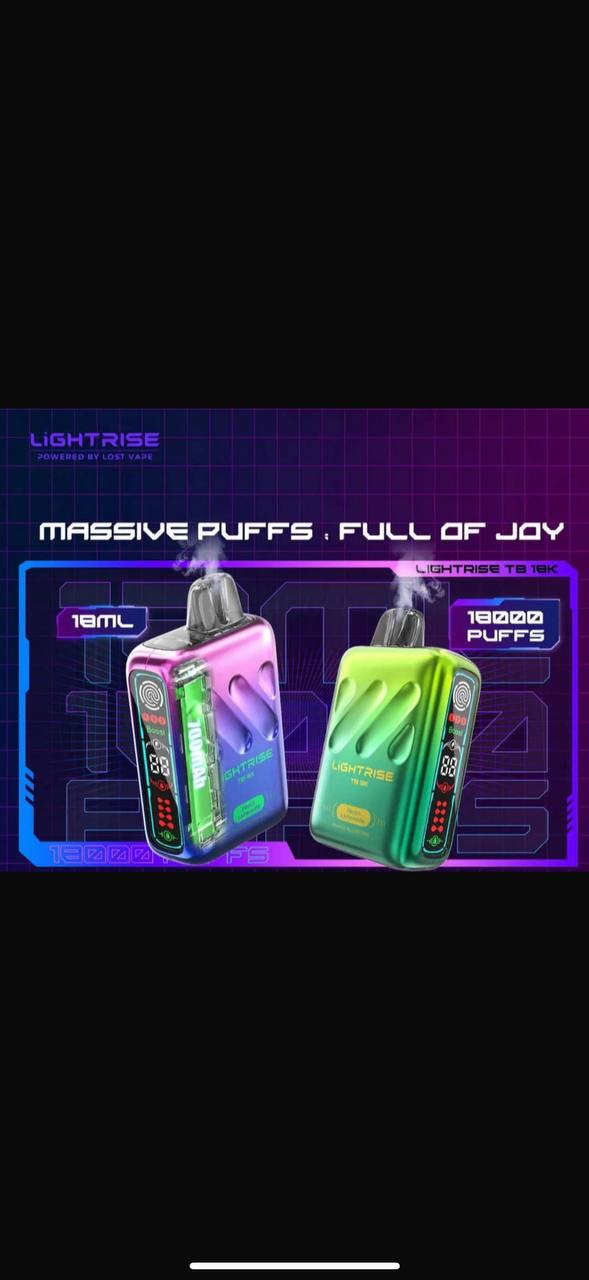 ویپ پاف LIGHTRISE  18000