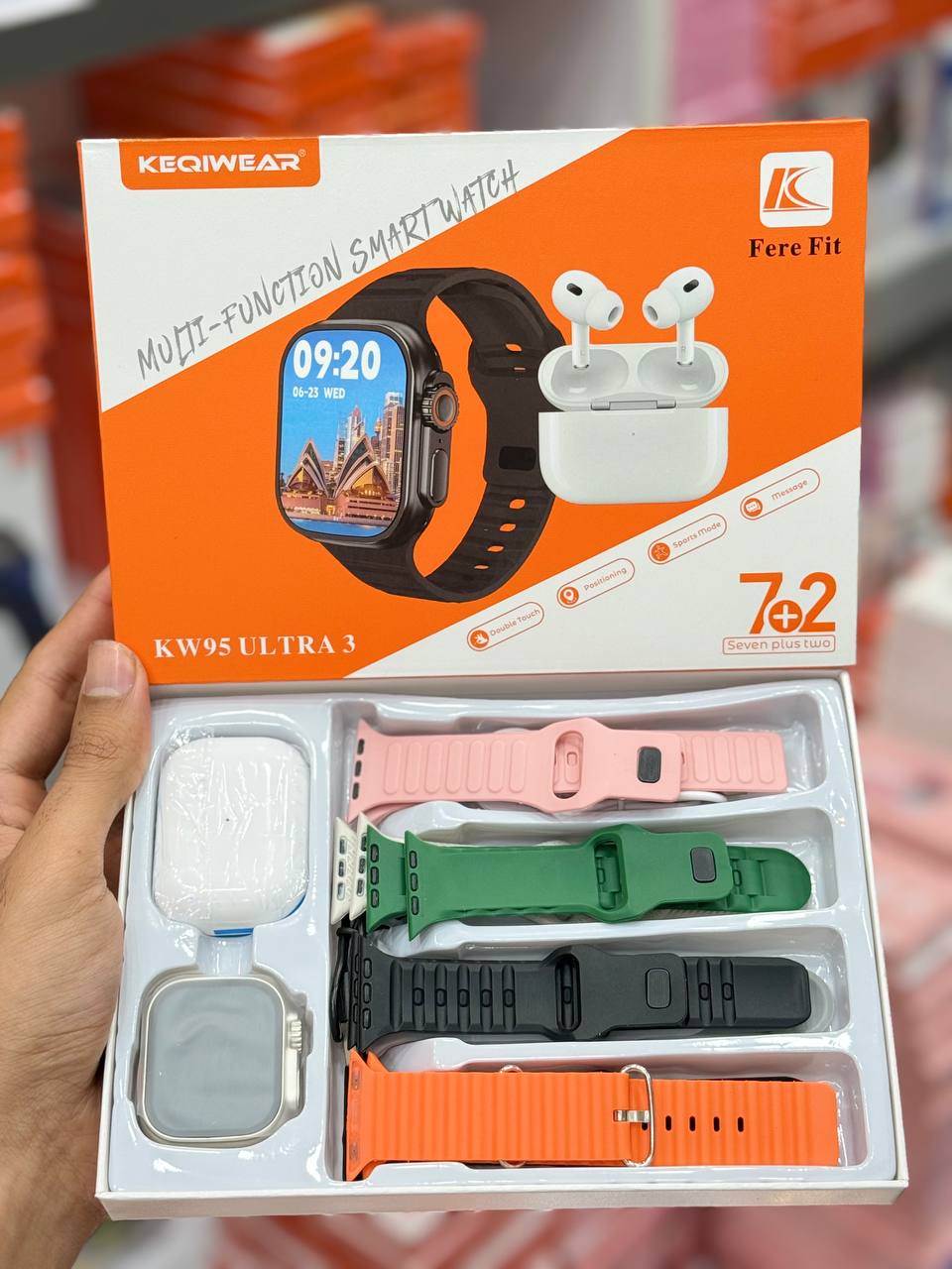 ساعت هوشمند اپل واچ KW95 Ultra 3