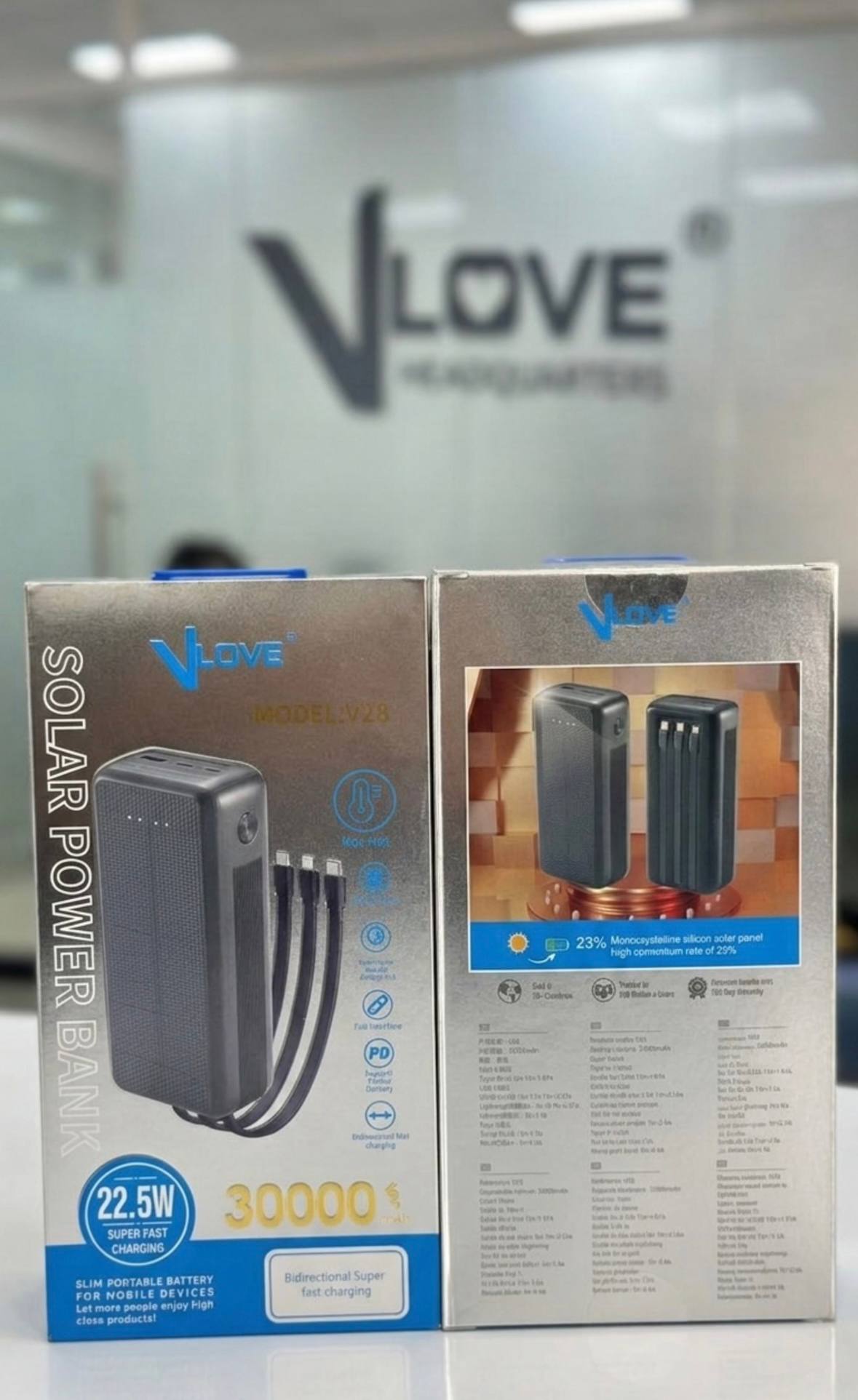 پاوربانک 30000 Vlove V28