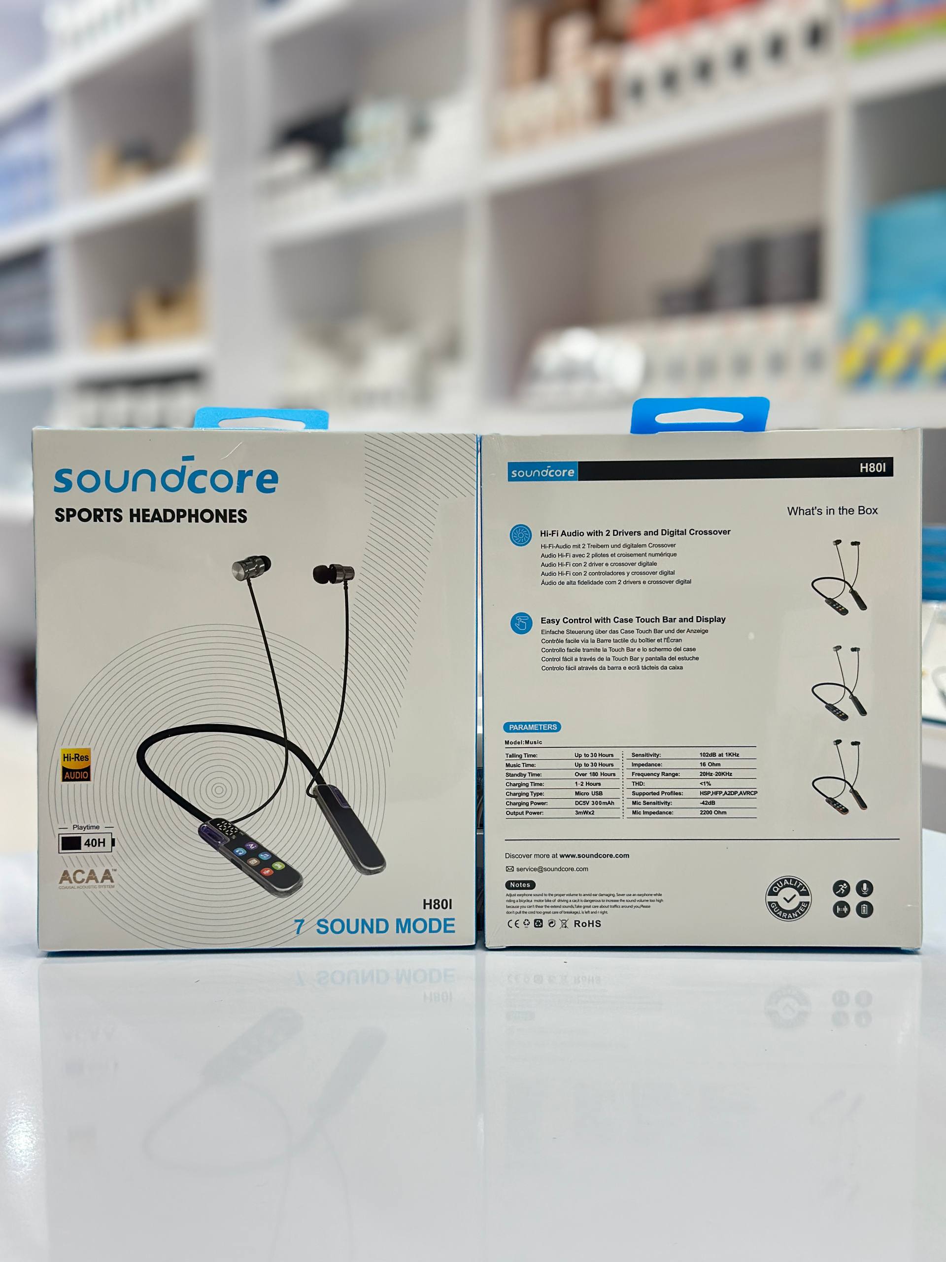 هندزفری گردنی type-c Anker H80i
