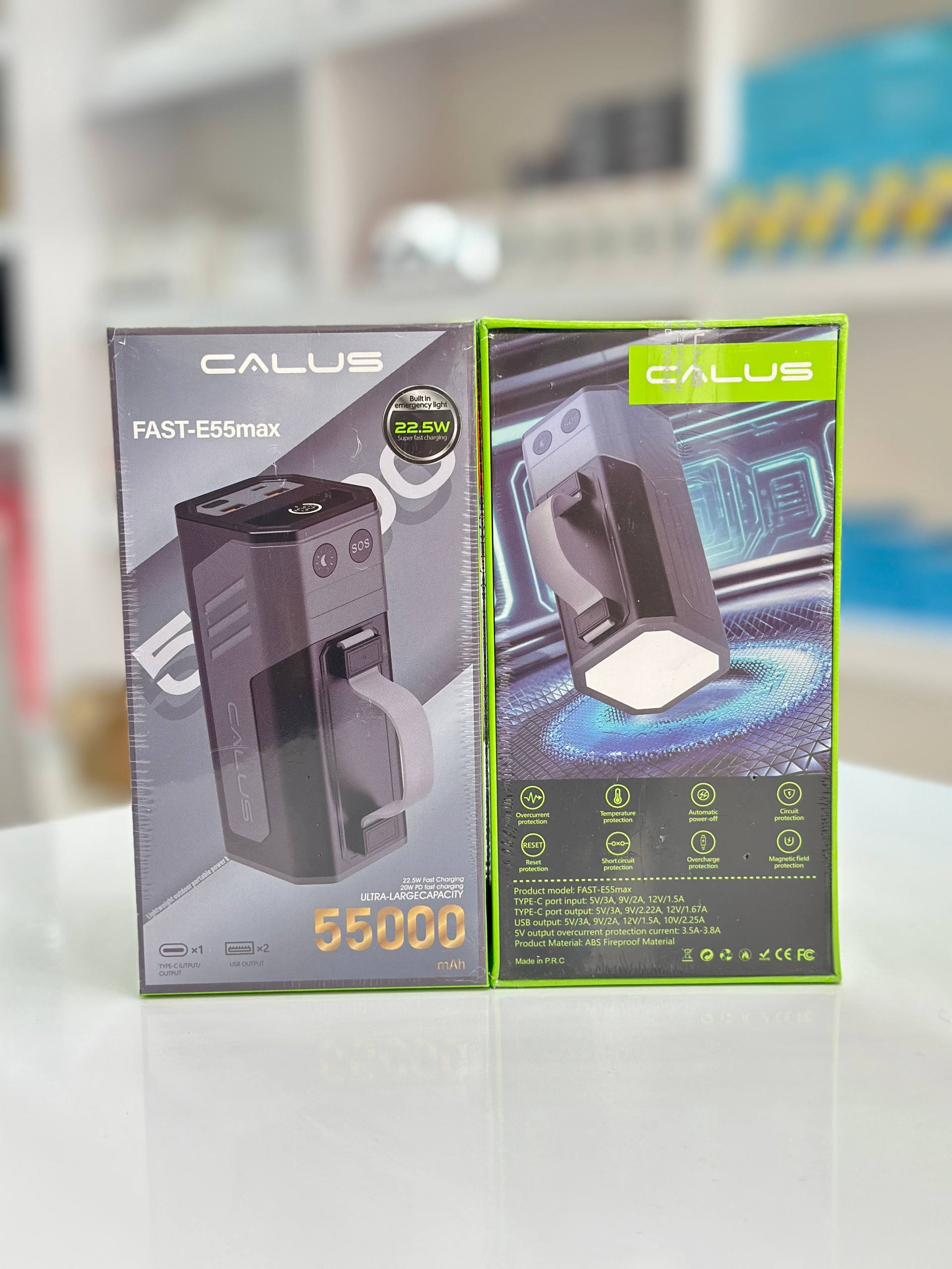 پاوربانک Calus Fast-E55max