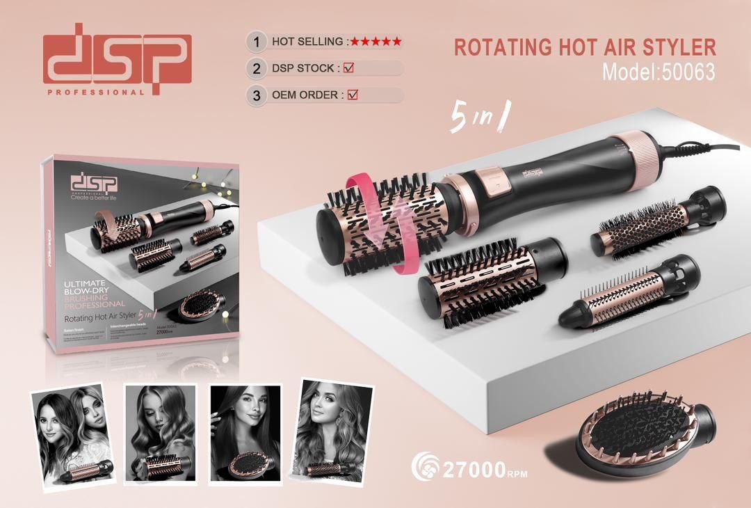سشوار چرخشی پنج سری 220 ولت  سرامیک dsp 50063