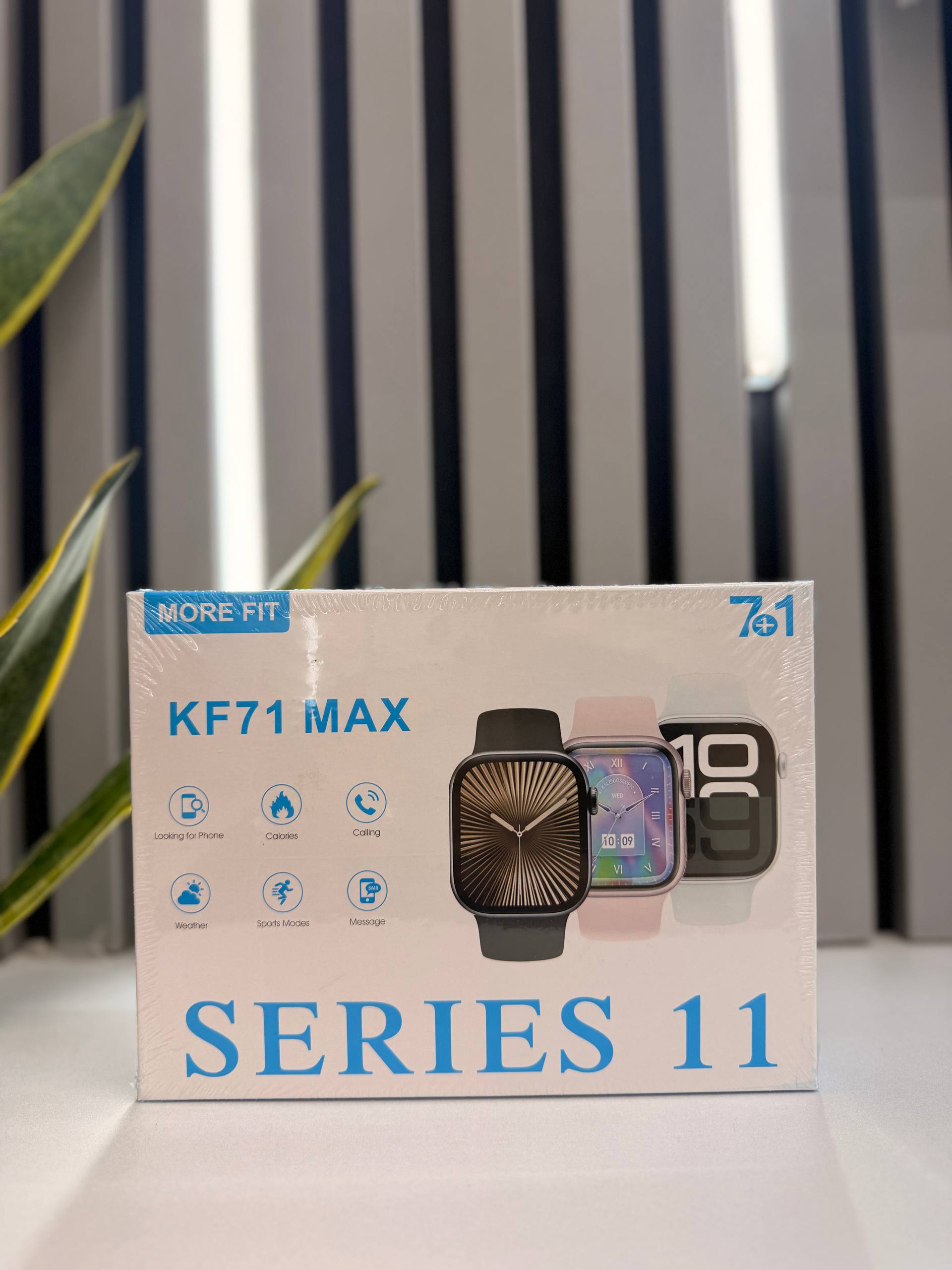 ساعت هوشمند More FiT  مدل KF71 MAX