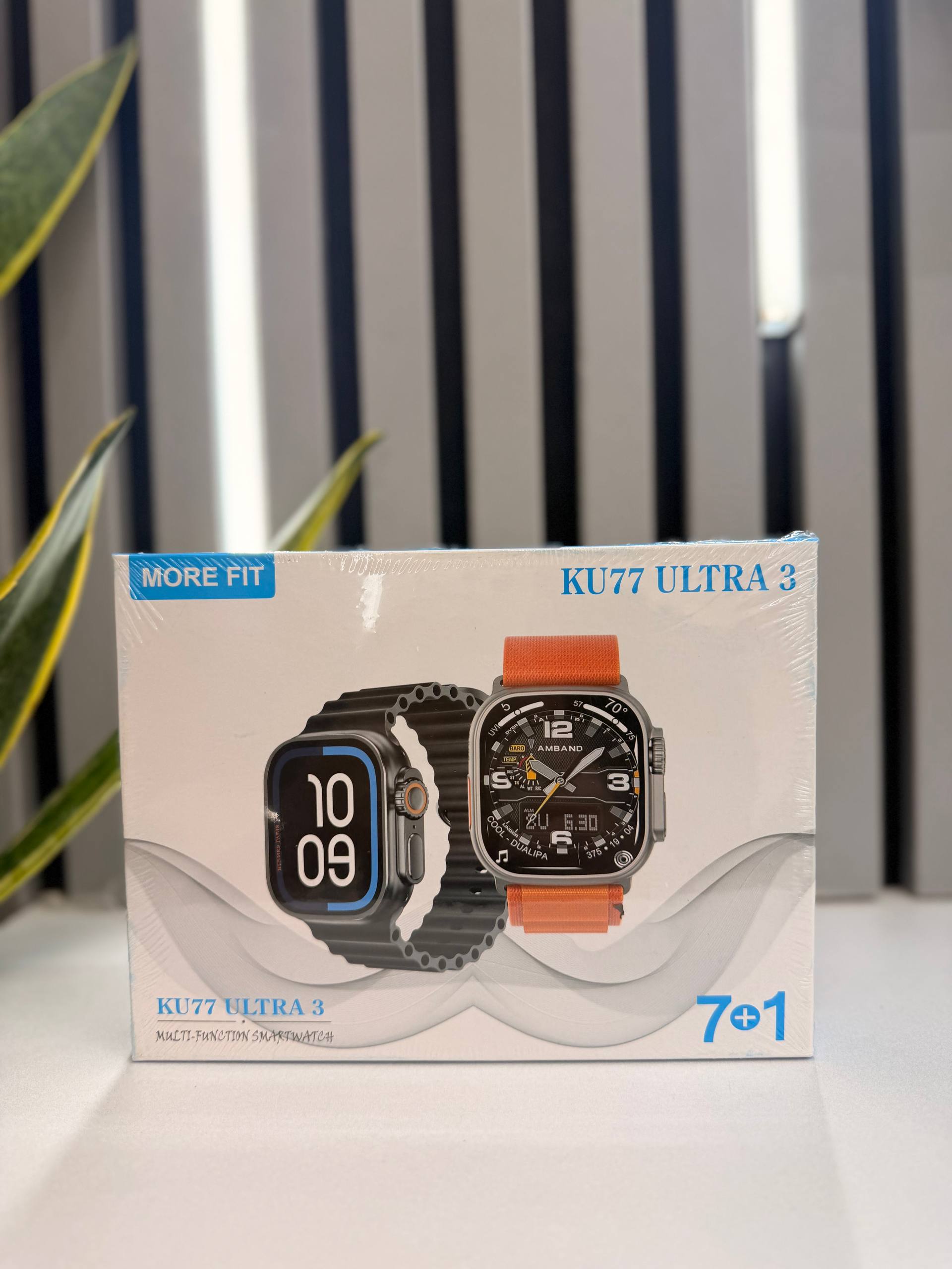 ساعت هوشمند More FiT  مدل Ku77 ultra3