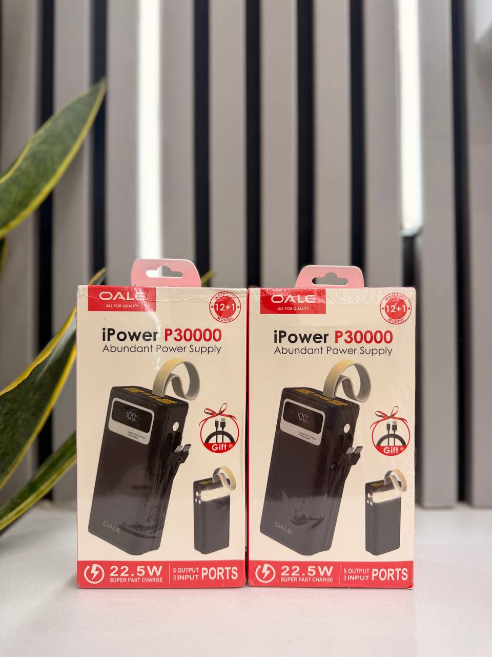 پاوربانک ظرفیت ۳۰ هزار OALE P30000