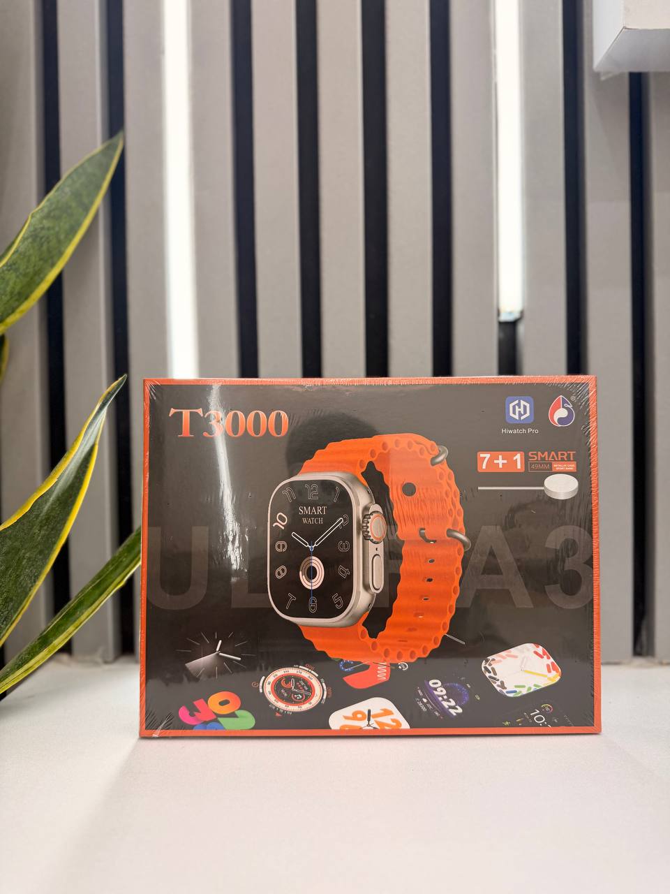 ساعت هوشمند مدل T3000 Ultra اصل