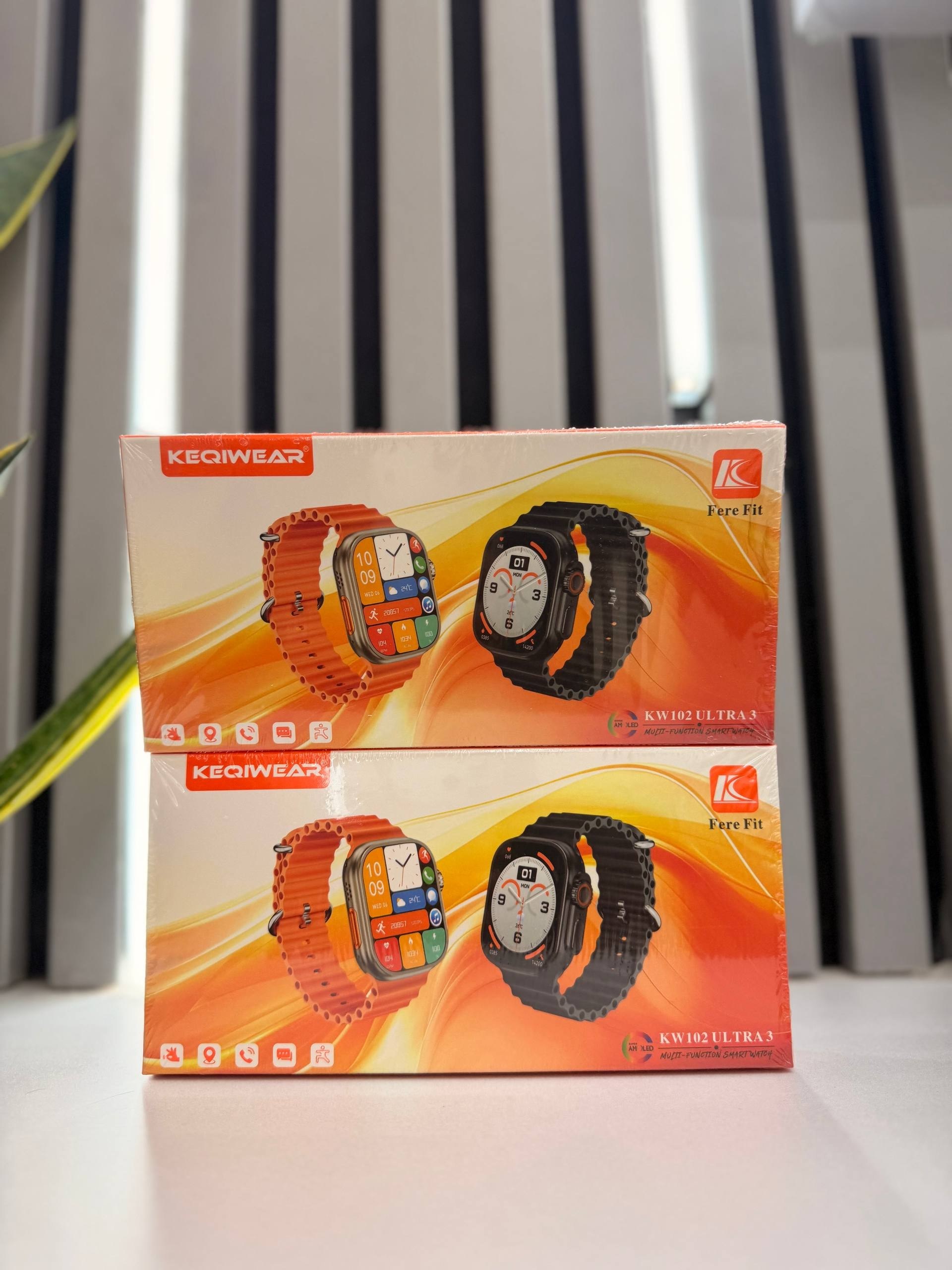 ساعت هوشمند Keqiwear مدل KW102 ultra 3