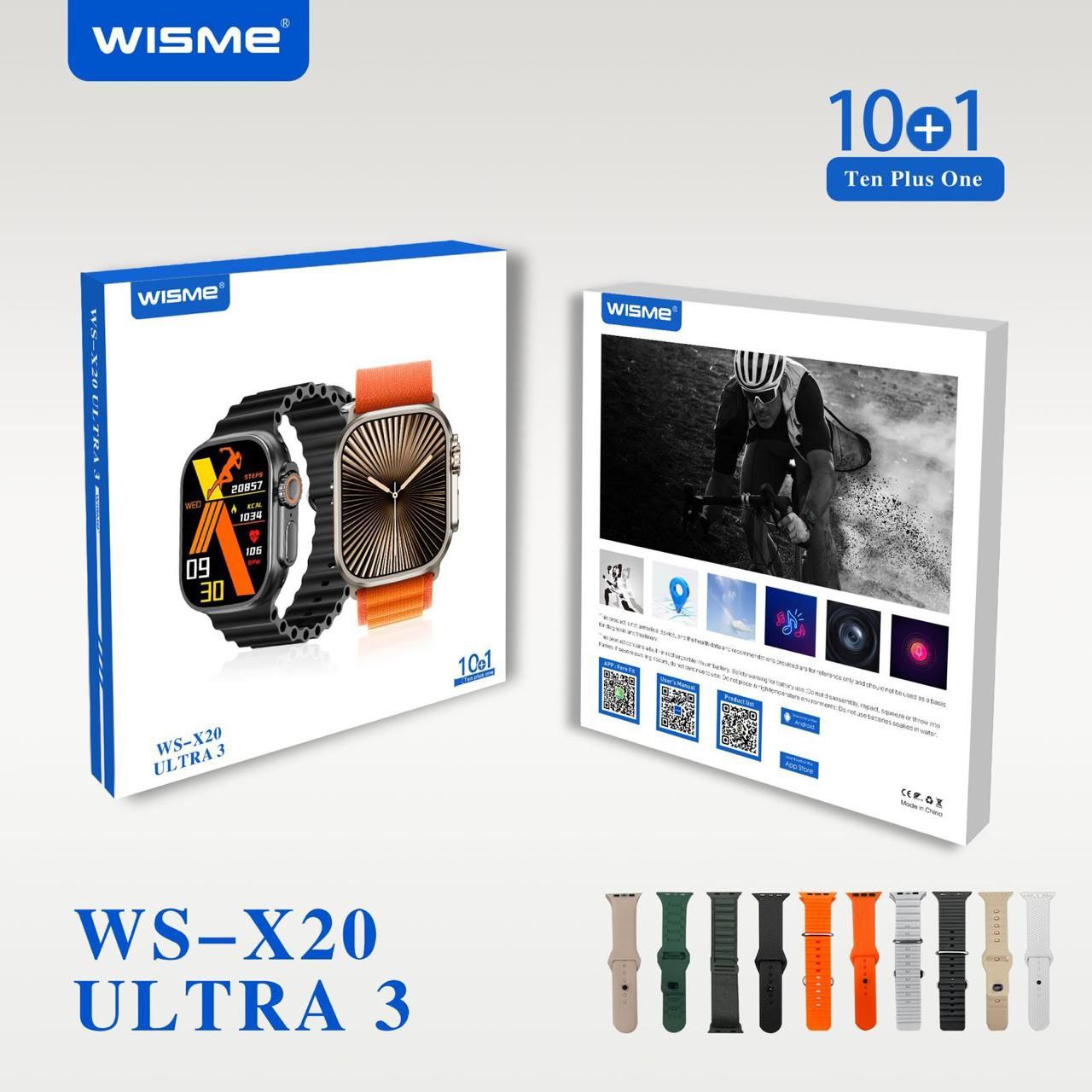 ساعت هوشمند ویسمی WS X20 Ultra 3