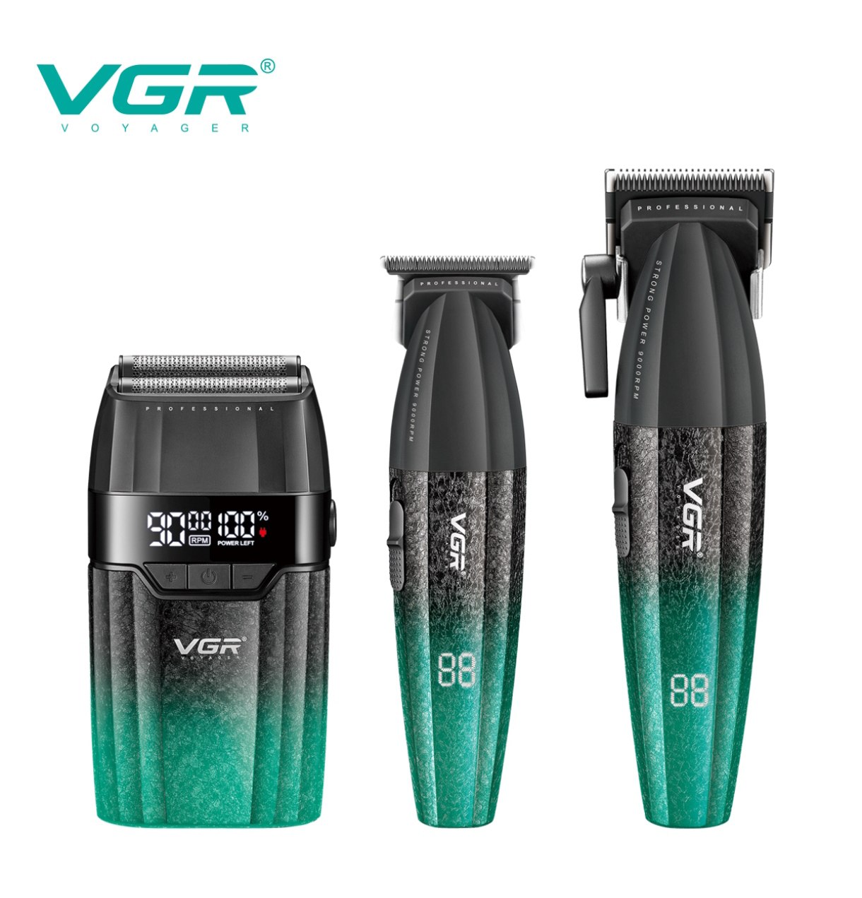 ست ماشین اصلاح خط زن و حجم زن وVGR مدل v 640