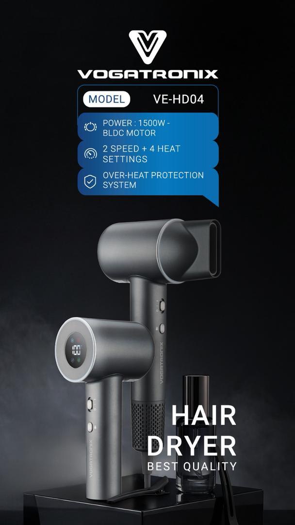 سشوار طرح دایسون وگاتی VE-HD04