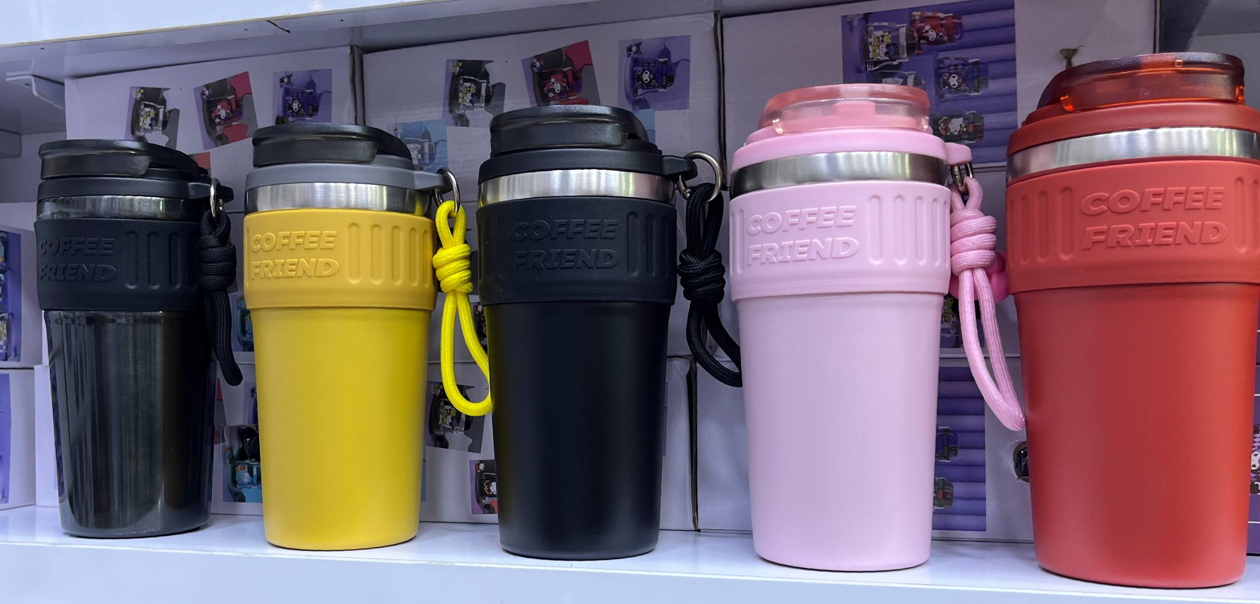 تراول ماگ COFFEE FRIEND دو حالته 550 میل
