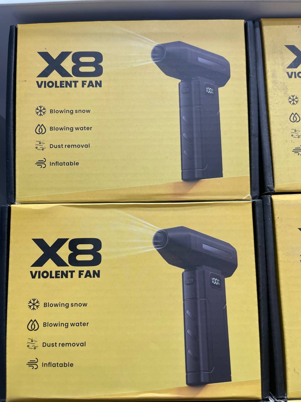 مینی جت فن شارژی ویولنت Mini Jet Fan X8