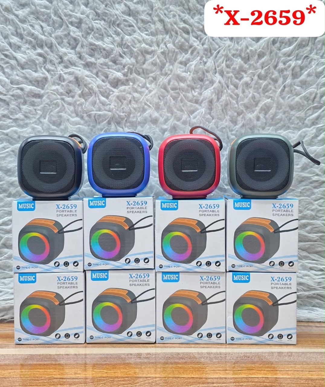 اسپیکر مینی بیس دار x-2659