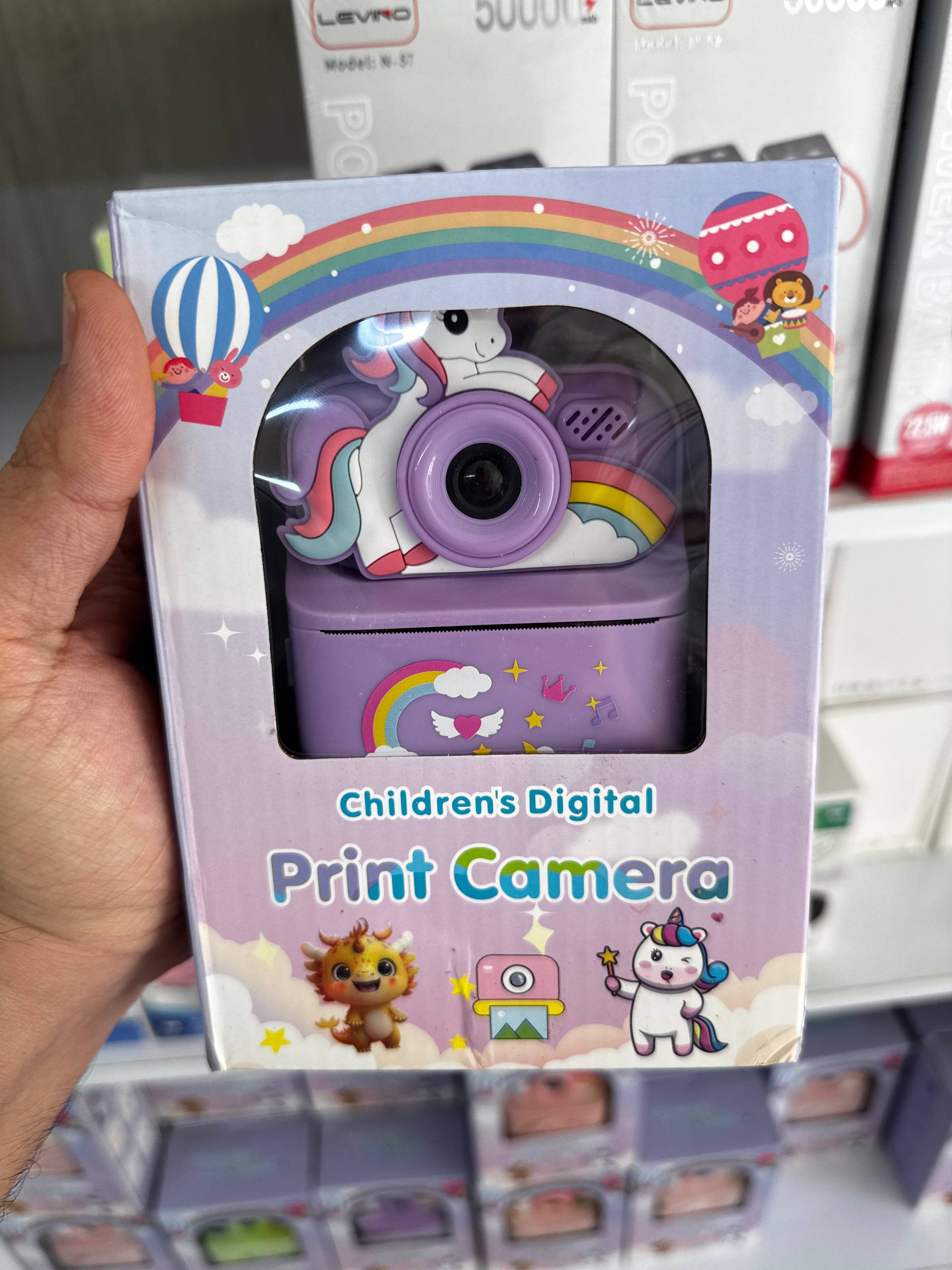 دوربین عروسکی چاپ فوری کودک Print Camera 
