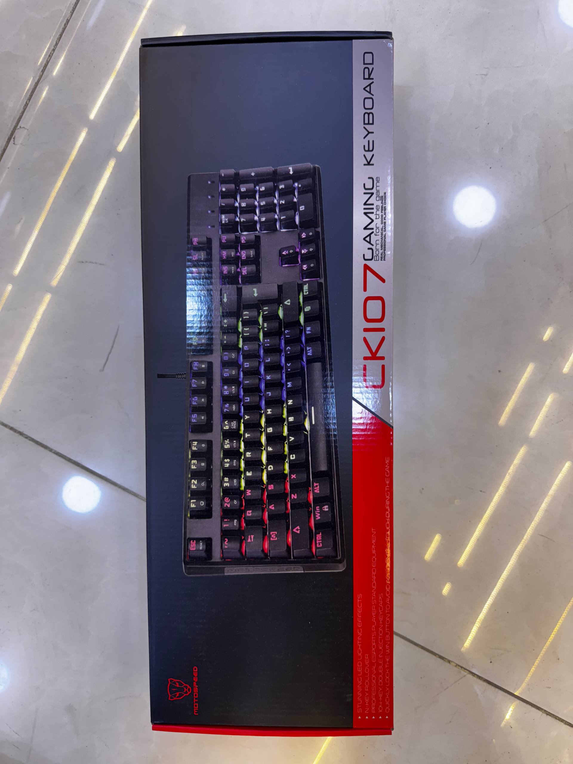 کیبورد حرفه‌ای مکانیکی CK107