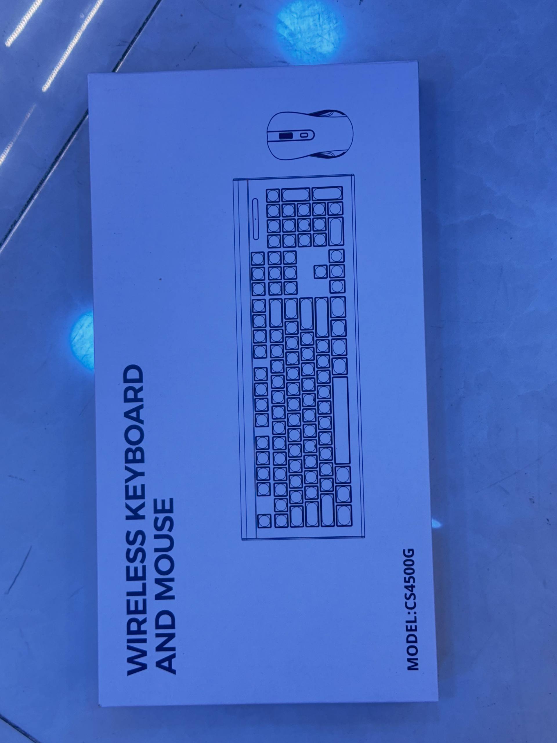 ست موس و کیبورد بی سیم باتری خور مدل CS4500G