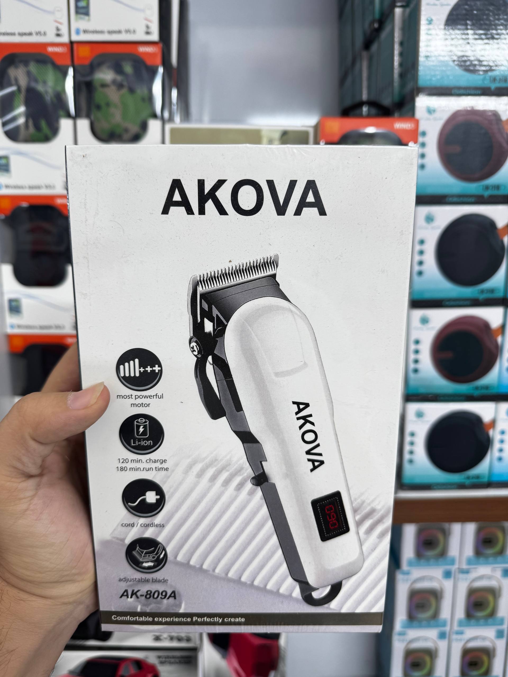 ماشین اصلاح AKOVA مدل AK-809A