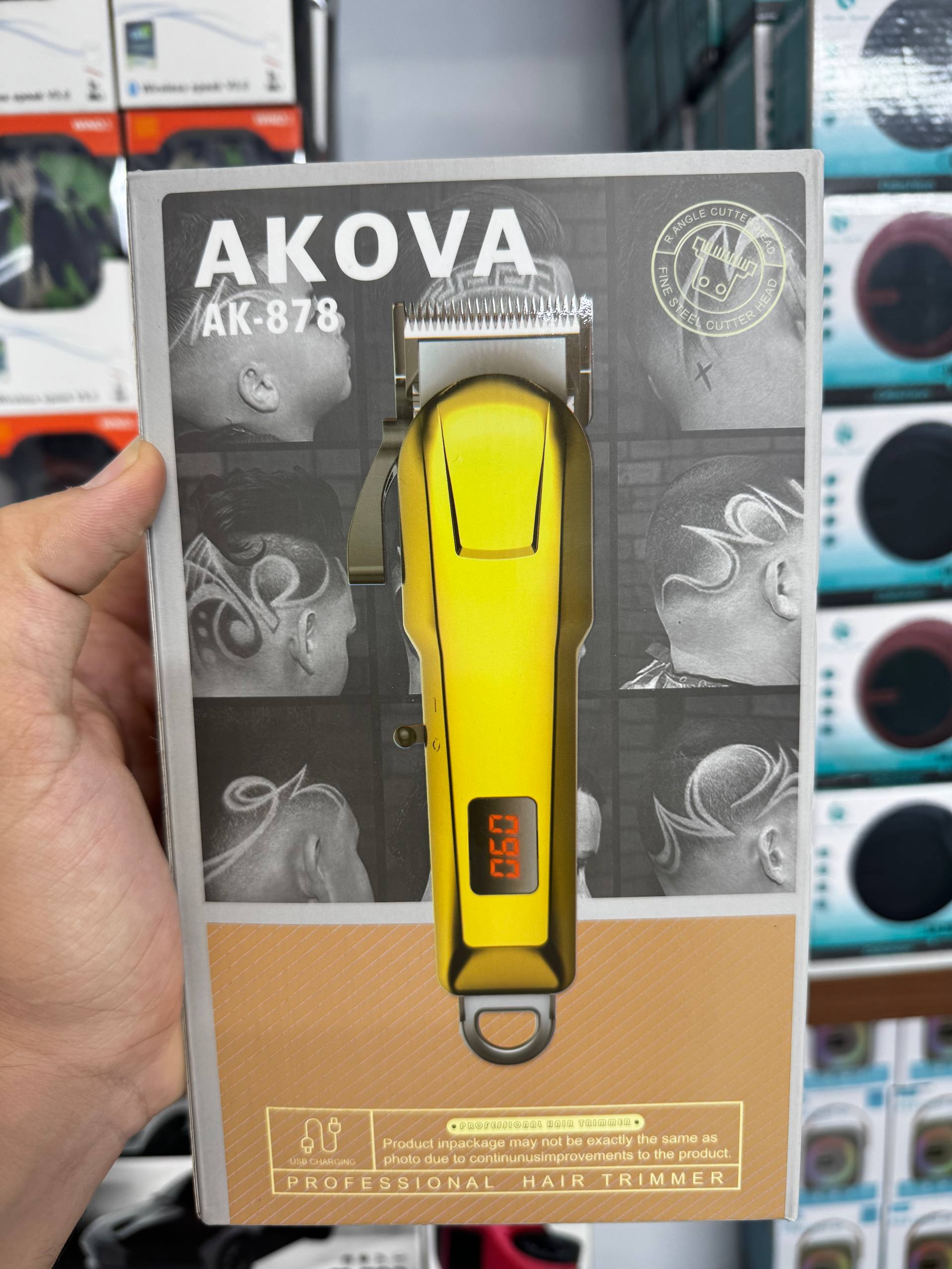 ماشین اصلاح سر و صورت Akova 878