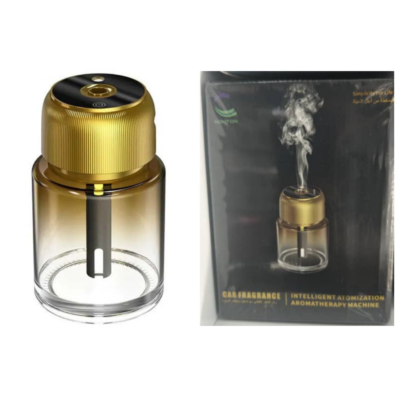 خوشبوکننده هوشمند خودرو در طلاییCar Fragrance BT