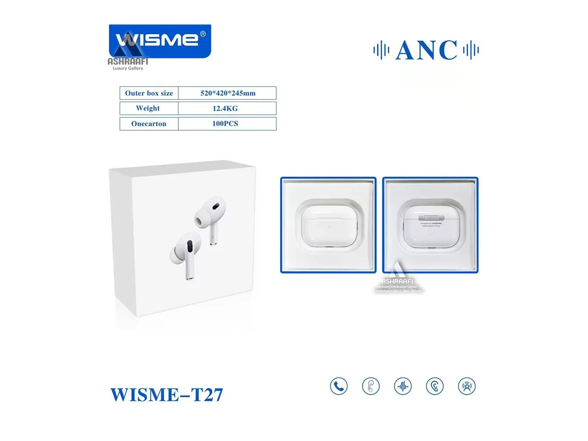 هدفون بی سیم ویسمی مدل WISMe T27